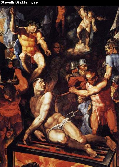 TIBALDI, Pellegrino Martyrdom of St Lawrence